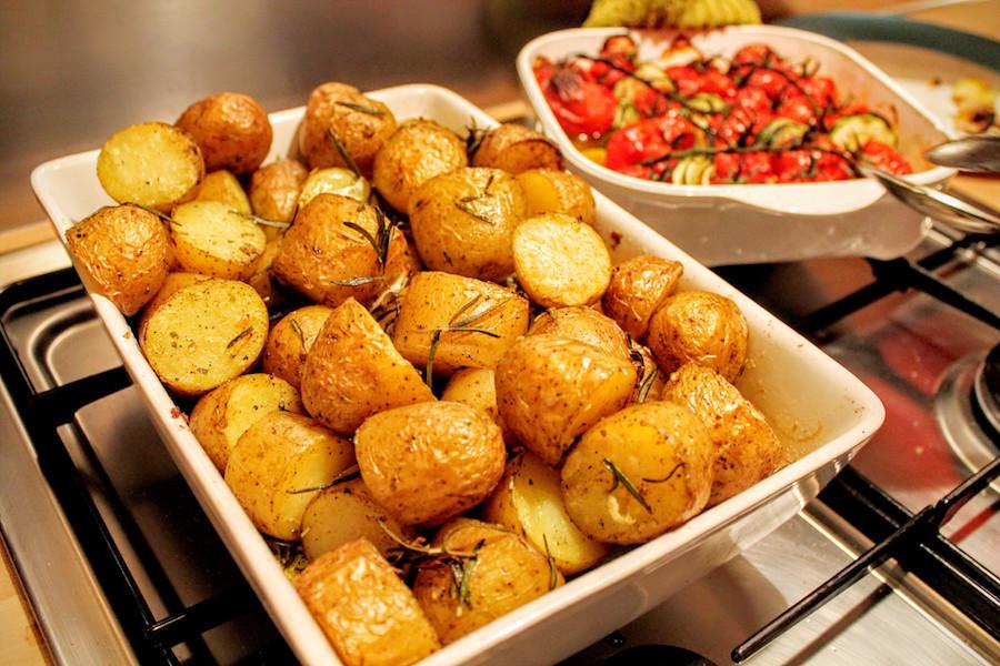 Aardappeltjes in de oven met rozemarijn - La Cucina